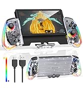 Switch Controller for Nintendo Switch/OLED, One-Piece Switch Pro Controllers Replacement for Joyc...