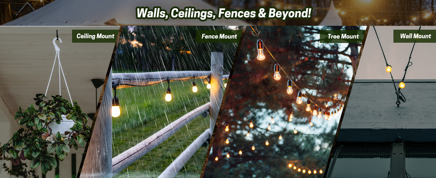 hooks for hanging lights outdoor