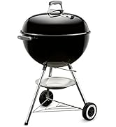 Weber Original Kettle Charcoal Grill for Outdoor Cooking and Barbecue, 22-Inch, Black