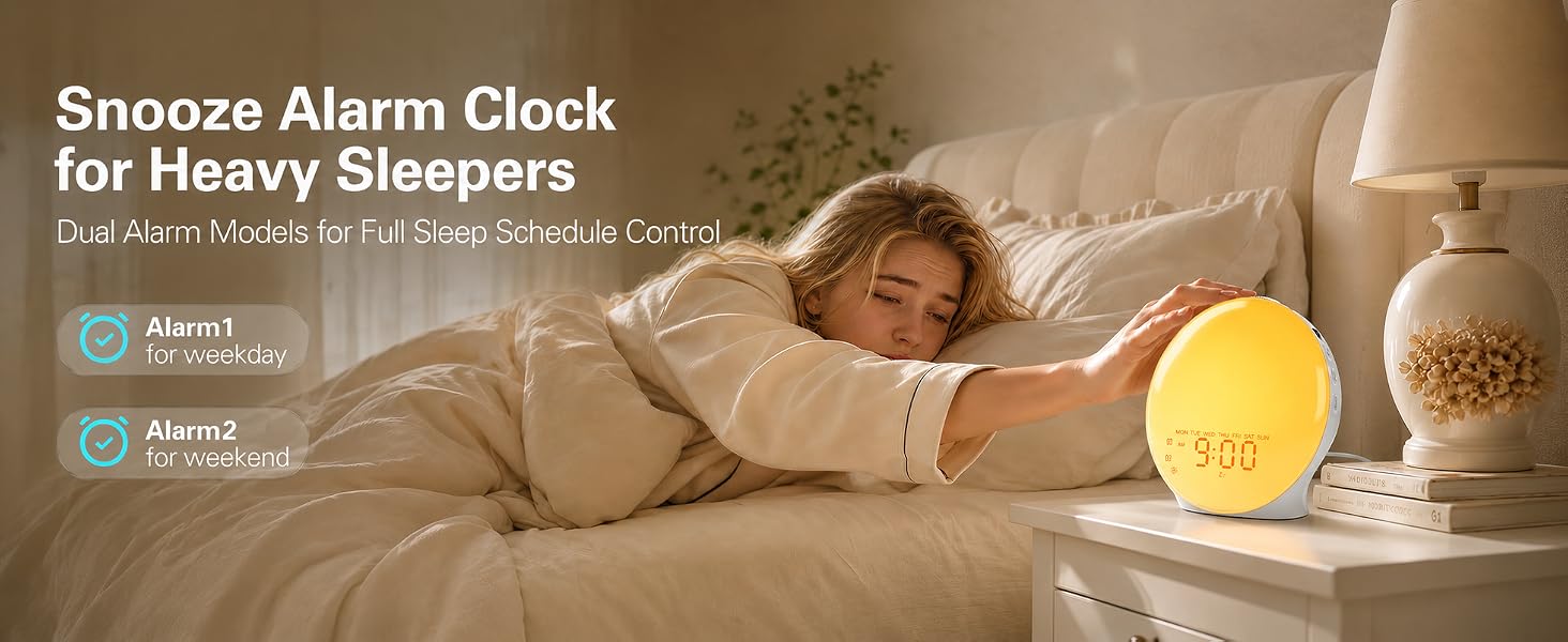 alarm clock for heavy sleeper