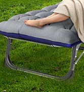 NAIZEA Folding Lounge Chairs Reclining Chair Folding Cot, Portable Outdoor Folding Chaise Lounge ...