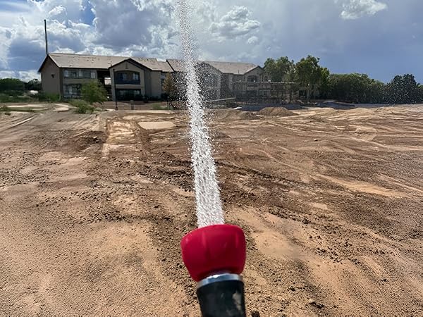 HIGH FLOW FIREMAN GARDEN HOSE NOZZLE
