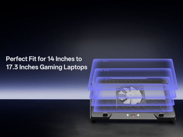 Fit for 14“ to 17.3" Laptops