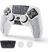 Geekshare G.S.TAC Tactical Compatible with PS5 Controller Skin Set, Tactical Silicone Cover for P...