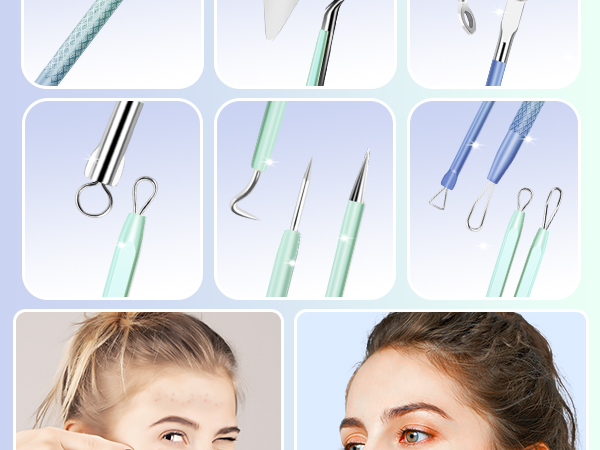 Pimple Extractor Pimple Popper Tool Kit
