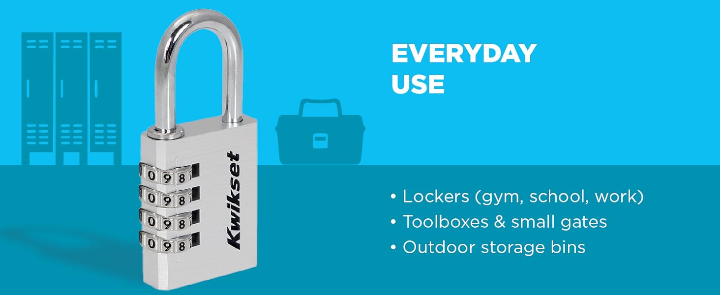 everyday padlock use