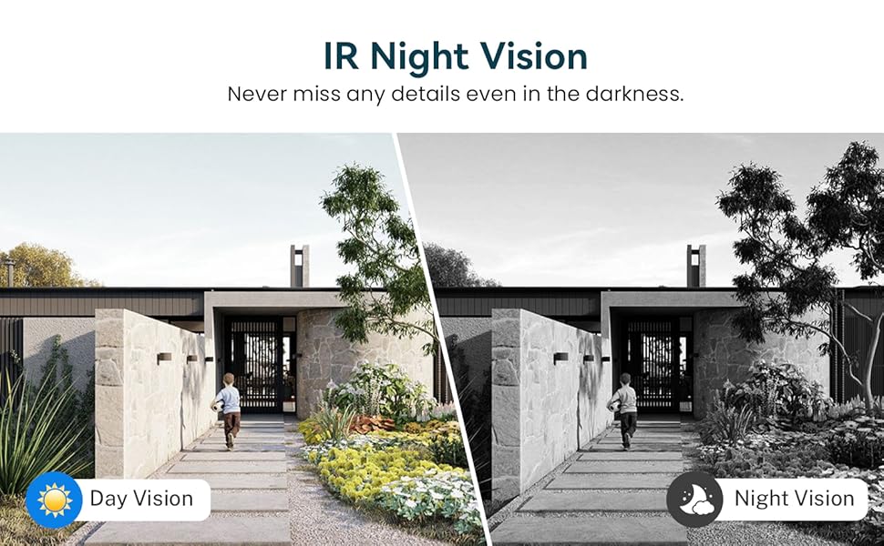 Wireless doorbell camera IR Night Vision