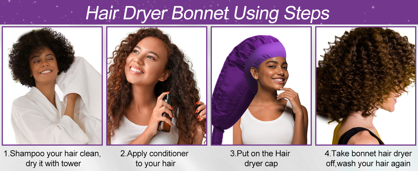 dryer bonnet attachment