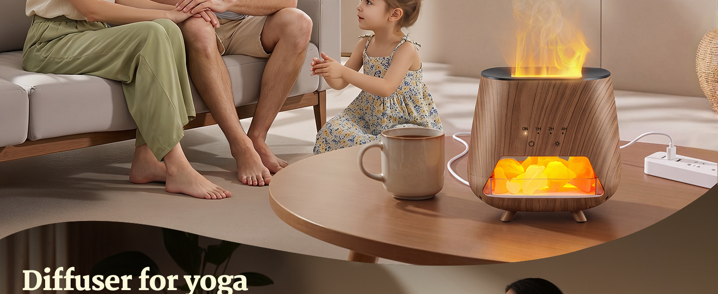 Diffuser for yoga-Turn your home into a peaceful retreat to relax.