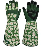 MSUPSAV Thorn Proof Gardening Gloves,Long Rose&Cactus Garden Work Glove for Women,Gardener's Gift...