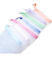 Andiker Soap Bag Soft for Shower, Soap Pouch Saver with Drawstring for Foaming and Drying,Hangabl...