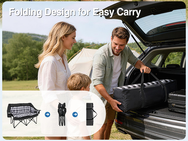 Double Camping Chair