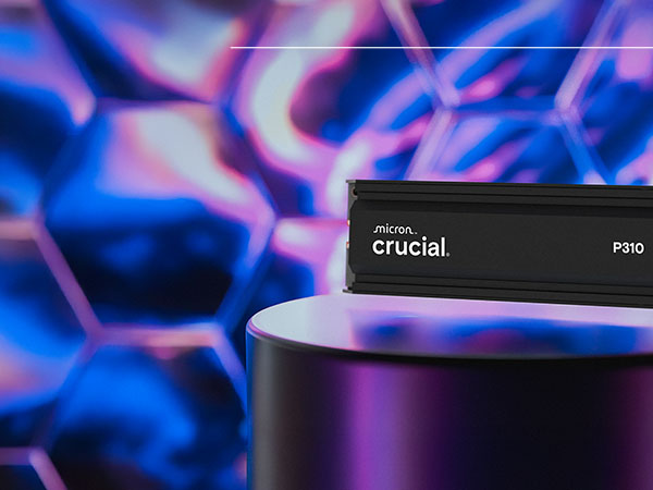 Crucial P310 2280 NVMe Internal SSD With Heatsink