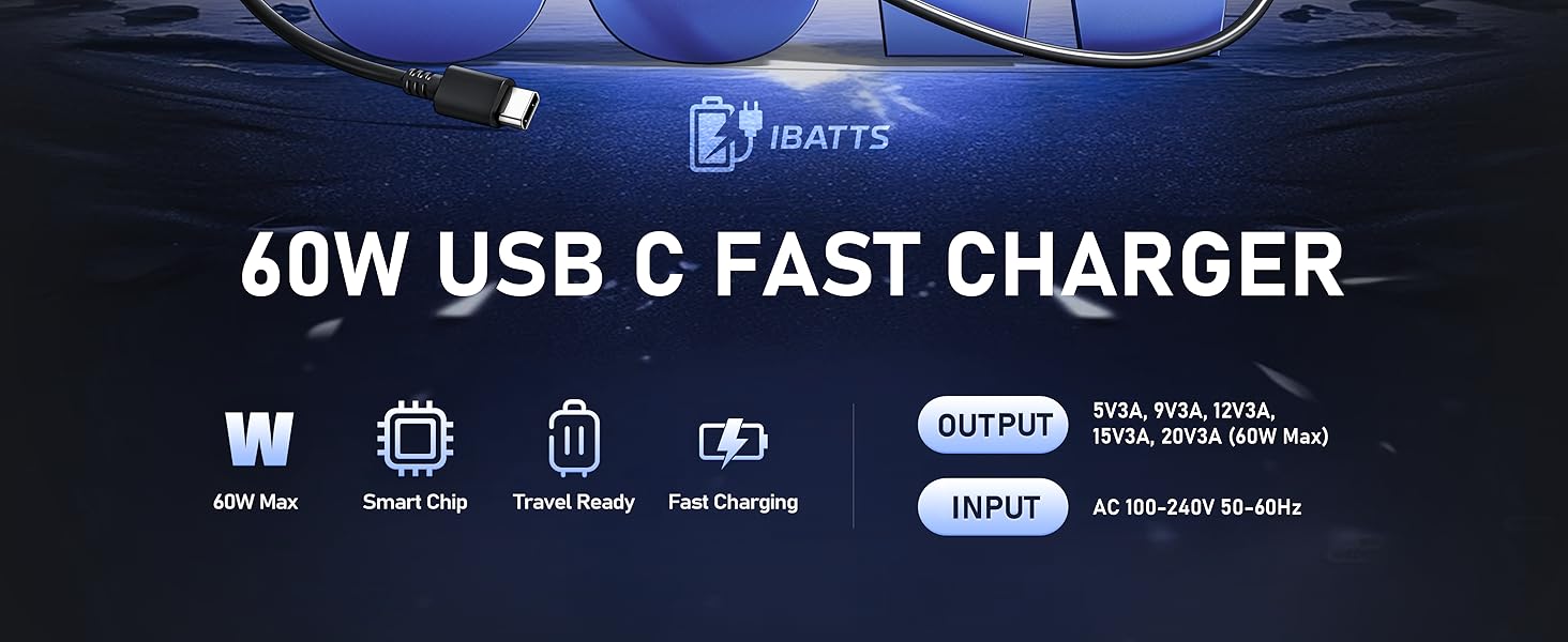 60W USB-C Fast Charger