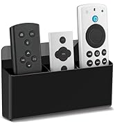 DRQ 3 Slot Adhesive Remote Control Holder, Wall Mount TV Controller Holder, TV Remote Organizer, ...