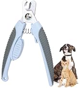 Histotree Blue Large Dog Nail Clipper with Guard Dog Toenail Clippers | Stainless Steel Blade,TPR...