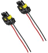 Wevdn 2 PCS 9005 HB3 9006 HB4 9012 Bulb Socket, Headlight Connector Female Adapter Wiring Harness...