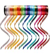 30 Roll Curling Ribbon Gift Shiny Wrapping Ribbons 30 Kinds Colors for Crafts Bows Present Wrappi...