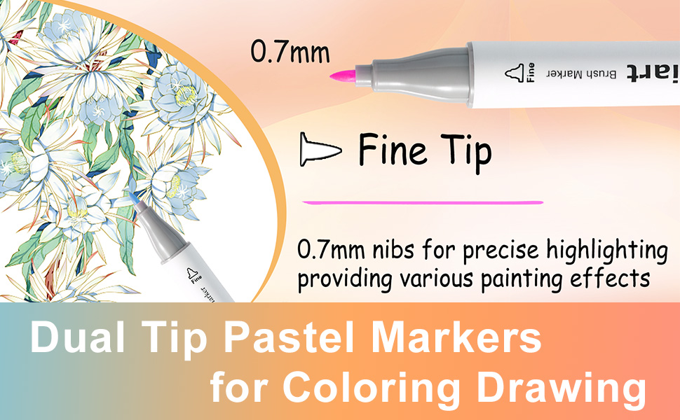 Caliart fine tip markers