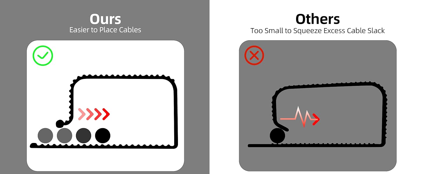 Cable Management Under Desk