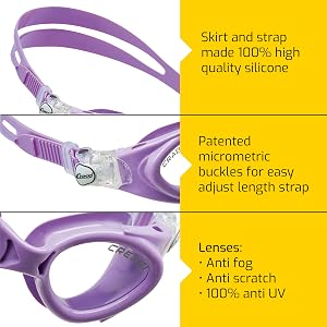 KIDS SWIM GOGGLES, SWIMMING GOGGLES FOR KIDS, CRESSI SWIM GOGGLES FOR KIDS
