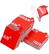 RN RUÍNICE Double Sided Mounting Gel Pads Square - 30PCS 1.18" x 1.18", Two Sided Heavy Duty Stic...