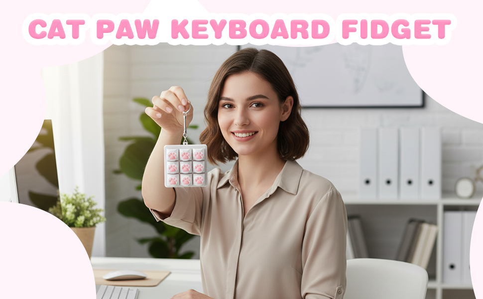 cat keyboard fidget
