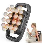 20 Head Massage Gun Set, Deep Tissue Percussion Massager with 3 Modes & 30 Intensities, Pain Reli...