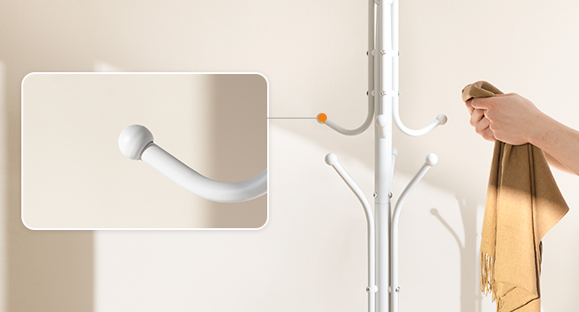 free standing coat rack