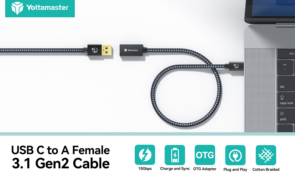 a female cable with a female cable