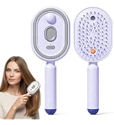 Electric Spray Hair Brush, 2026 Upgraded Portable Mist Hair Brush, Multifunctional Air Cushion Ha...