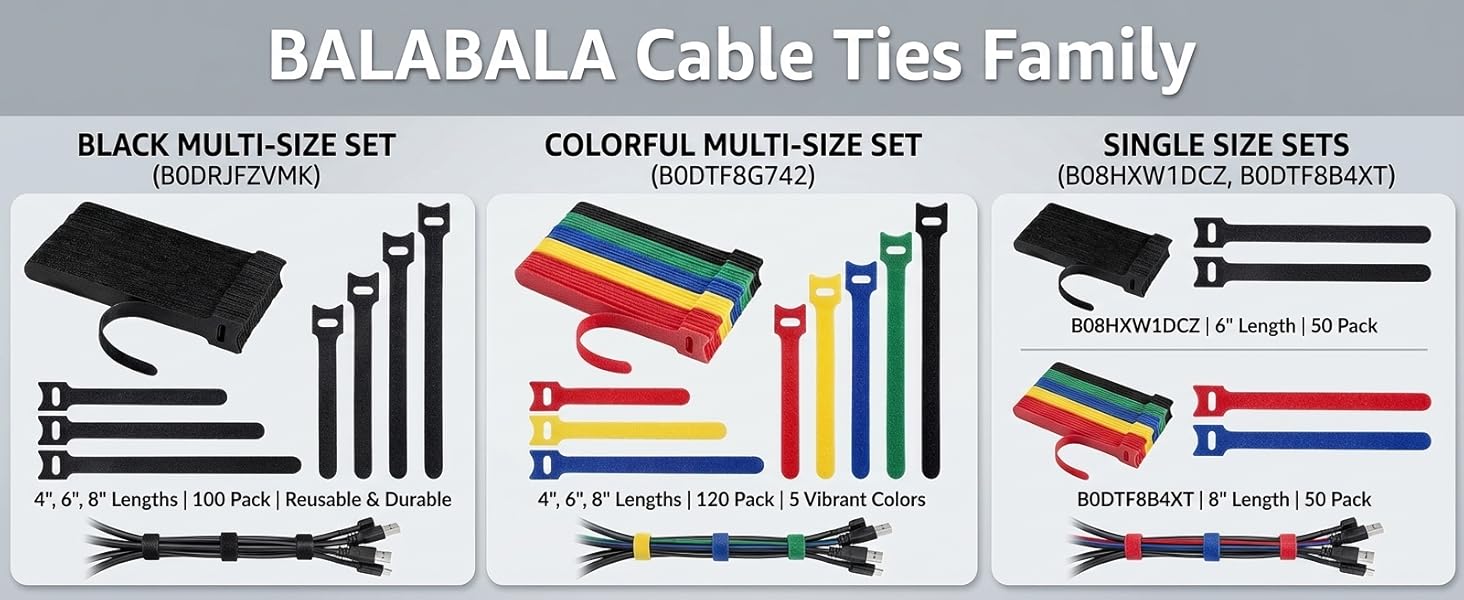 Reusable Fastening Cable Ties