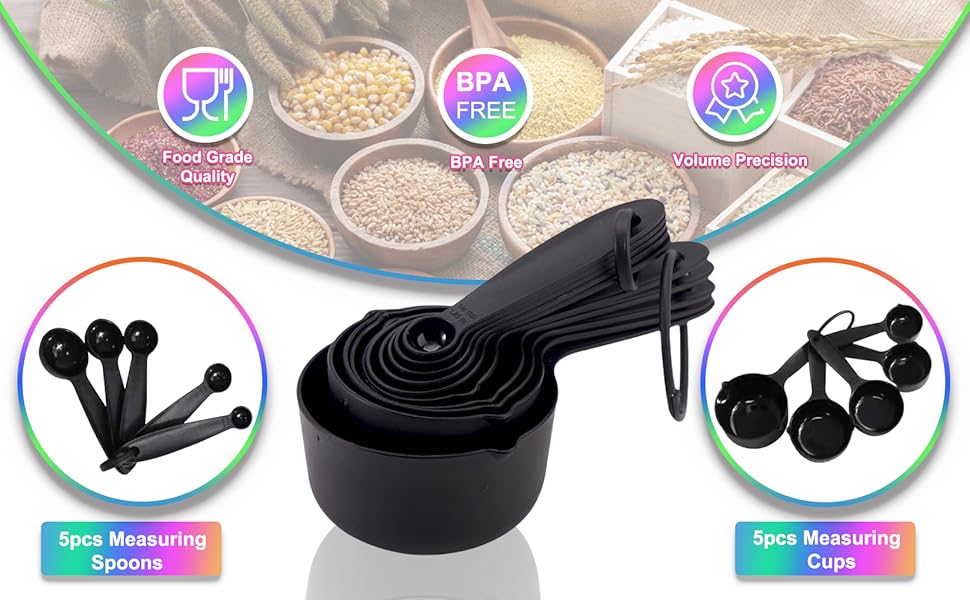 Measuring Cups and Spoons Set