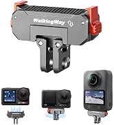 Walking Way 360° Rotation Magnetic Quick Release Mount for DJI Osmo Action 5 Pro/4/3/360, Aluminu...
