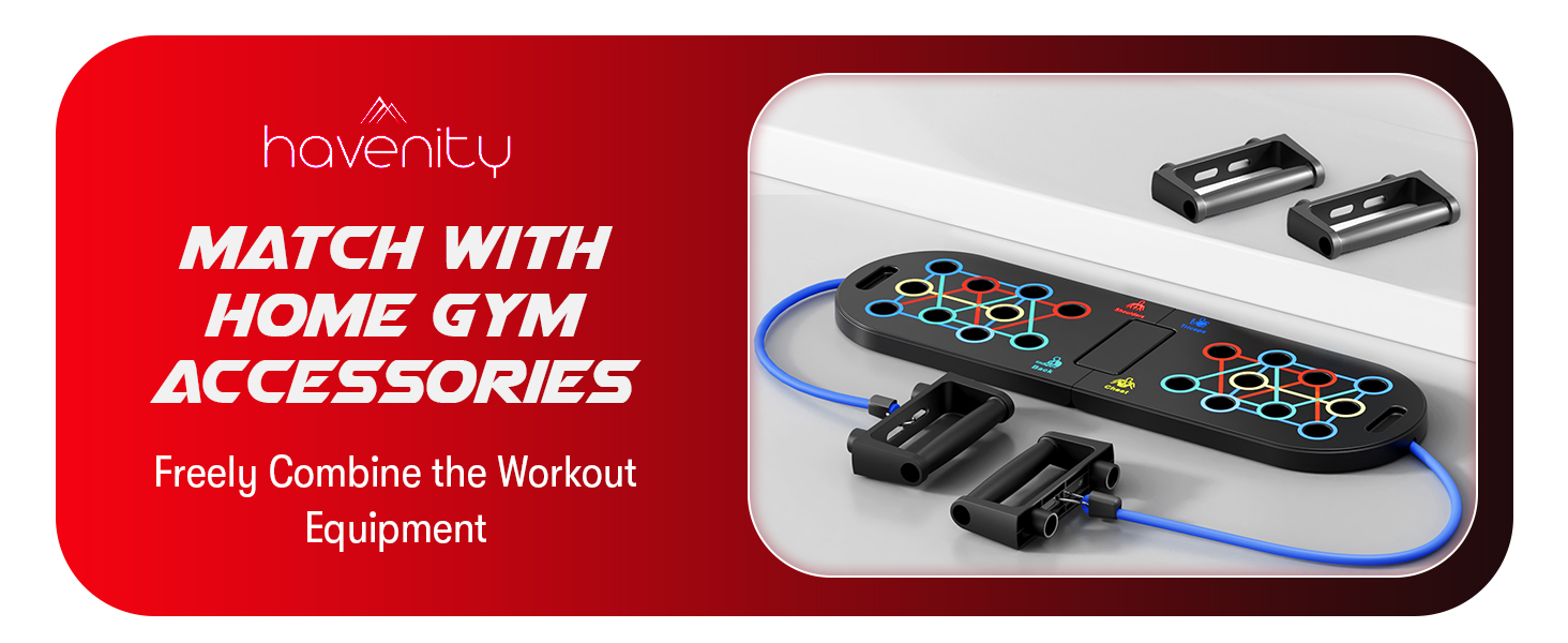 Foldable Home Gym Workout Equipment for Men Women