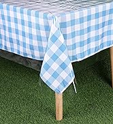 Clear tablecloth
