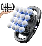 Upgraded 16-Head Mini Massage Gun, Electric Deep Tissue Massage, 3 Modes, 30 Levels Of Speed, Use...