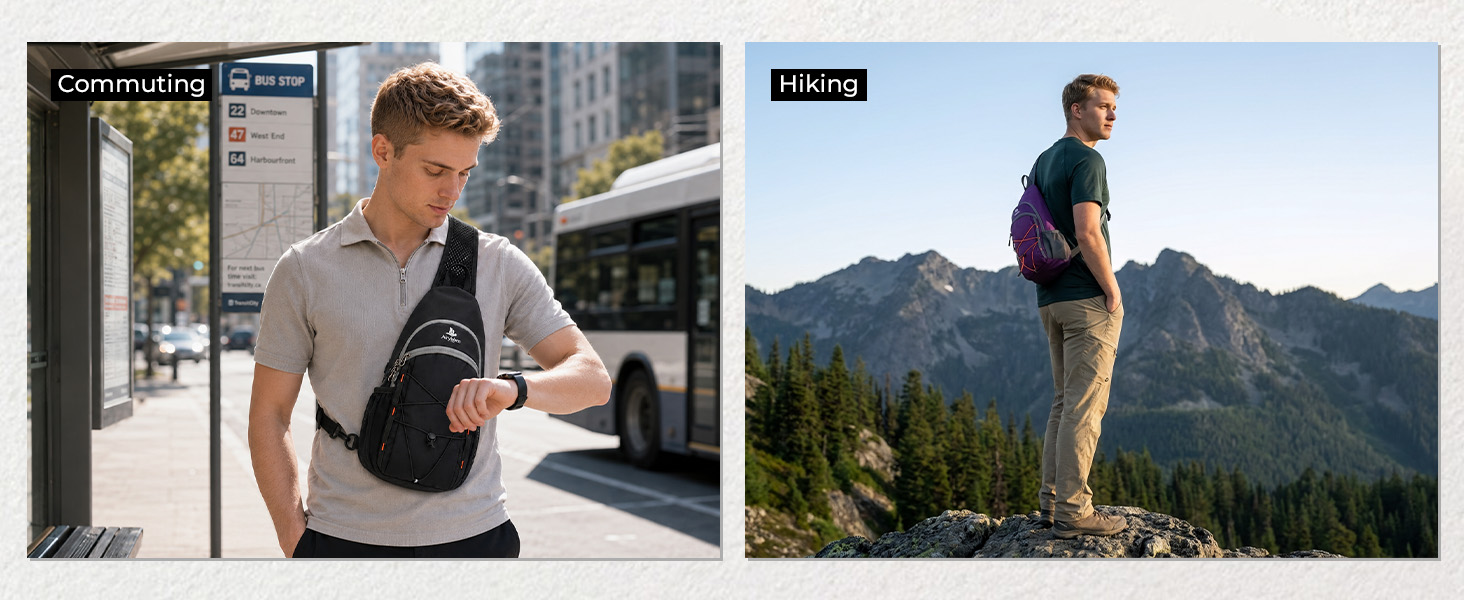 Crossbody bag for men
