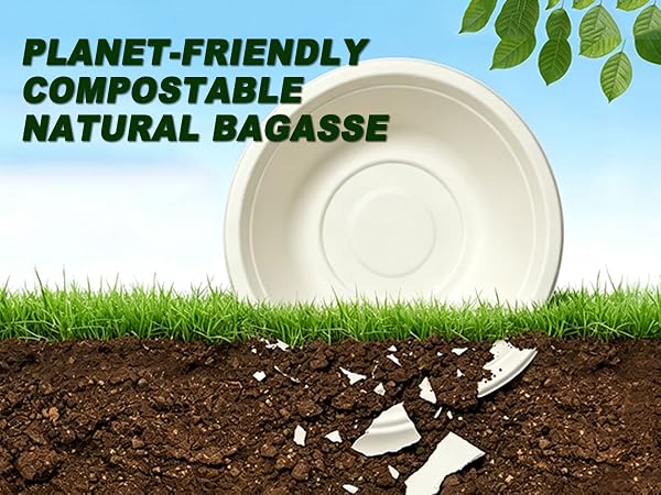 12 Oz Disposable Paper Bowls