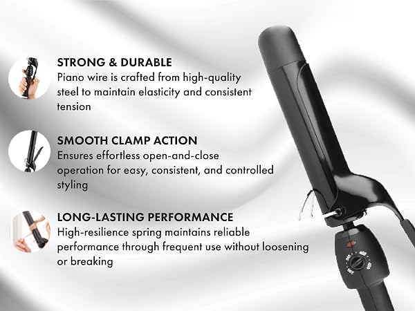 Short Barrel Curling Iron Hair Curler