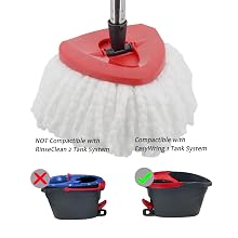 FAMEBIRD Microfiber Spin Mop Head Refill