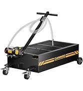CAMMOO 25 Gal Electric Oil Drain Pan, 110V High-Flow Pump, 9.8 FT Hose, 200 W Motor, 2 Locking Sw...