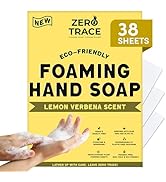 ZERO TRACE Foaming Hand Soap Sheets- Plastic Free Handwash Concentrate - Equivalent To 152 Fl Oz ...