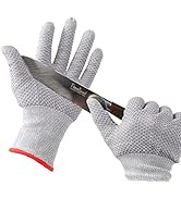 HPHST Cut Resistant Gloves, EN388 Level 5 Cut Resistant Gloves, No Cut Gloves, Cut Proof Gloves, ...