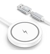 15W Magnetic Wireless Charger for Samsung Android Phone Charger Pad Station | USB-C/A Ports for M...