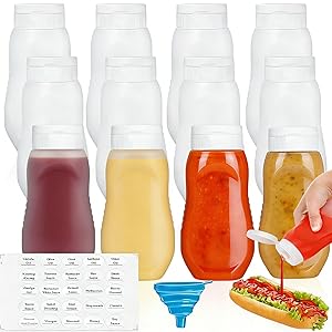 condiment squeeze bottles