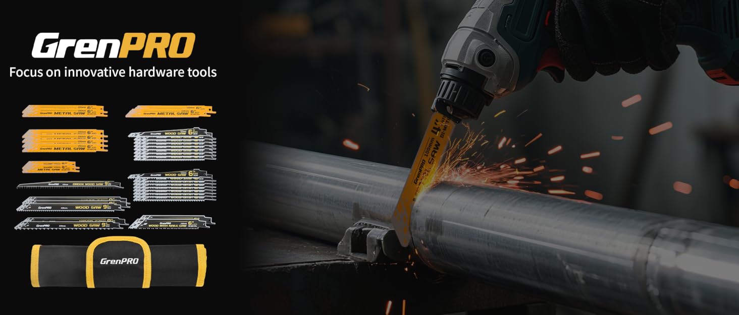 Reciprocating Saw Blade Set