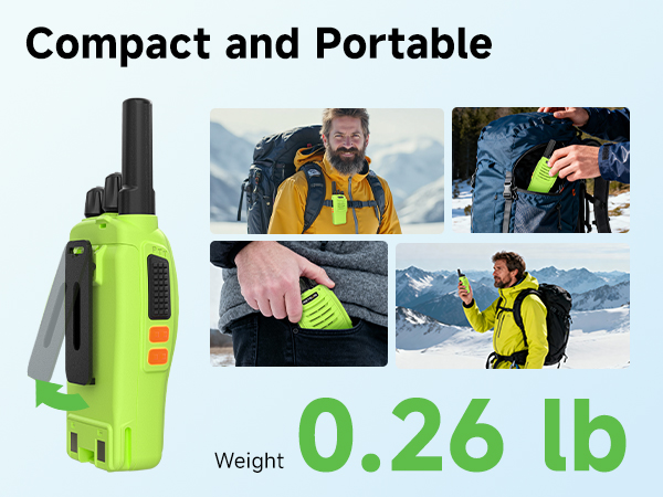 portable frs two-way radios family outdoor walkie-talkies long range