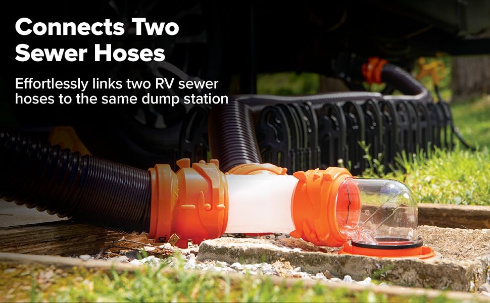 Camco Rhino; rv sewer hoses; sewer hoses; rv hose; camco rv sewer fitting; rv essential; camper