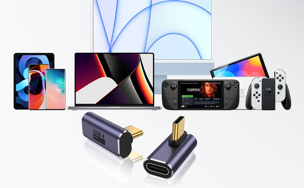right angle usb c adapter